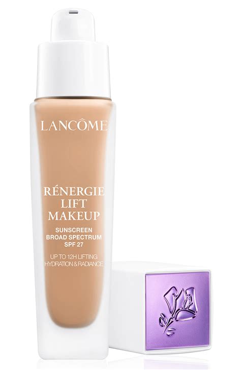 lancôme rénergie lift foundation color match